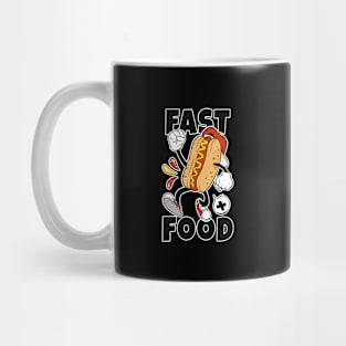 Running Hot Dog Mug